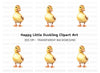 Baby Duck Clipart Bundle