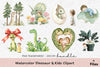 Dinosaur & Kids Clipart Bundle