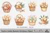 Christmas Treats Baskets Clipart Bundle