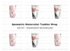 Pink Geometric Tumbler Clipart Bundle