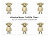Adorable Goblin Character Clipart Bundle