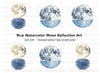 Moon Water Reflection Clipart Bundle