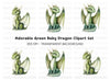 Green Dragon Clipart Bundle