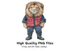 Stylish Lion Clipart Bundle