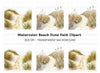 Beach Dunes Path Clipart Bundle