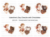 Valentine Cherubs Chocolate Box Clipart Bundle