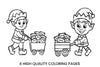 Christmas Elf Mail Delivery Coloring Books