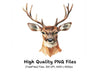 Deer Head Clipart Bundle