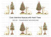 Cute Alpaca Valentine Day Clipart Bundle