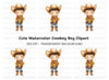 Charming Cowboy Clipart Bundle