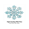 Snowflake Cluster Clipart Bundle