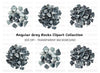 Stone Shard Clipart Bundle