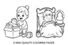 Christmas Eve Kids Coloring Books