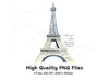 Eiffel Tower Clipart Bundle