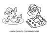 Relaxing Santa Claus Coloring Books Coloring Books