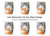 Sweet Cat Duo Clipart Bundle