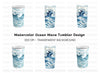 Ocean Wave Tumbler Clipart Bundle