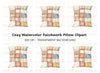Patchwork Quilt Pillow Clipart Bundle
