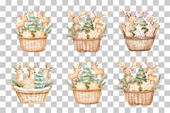 Reindeer and Cookies Clipart Bundle - CraftNest - Digital Crafting and Art
