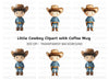 Cute Cowboy Clipart Bundle