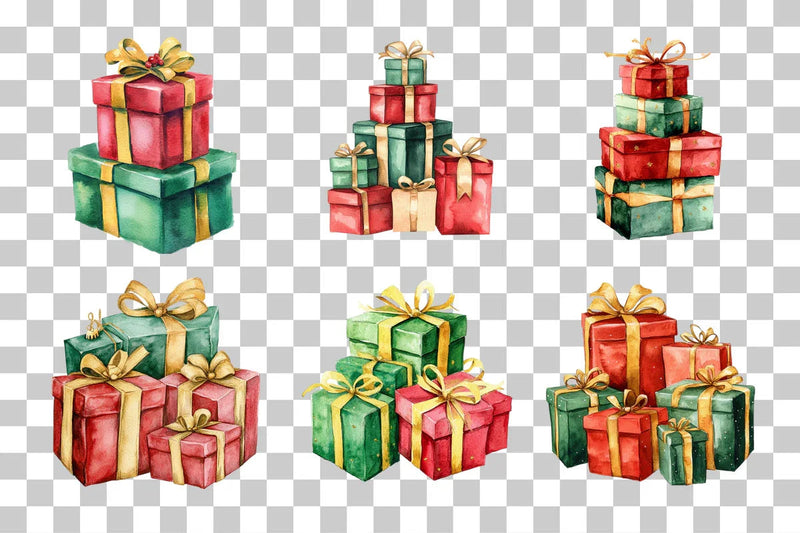 Christmas Holiday Clipart Bundle - CraftNest - Digital Crafting and Art
