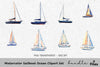 Sailboat Ocean Clipart Bundle