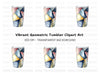 Geometric Tumbler Clipart Bundle