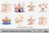 Whimsical Carnival Clipart Bundle