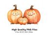 Cute Halloween Pumpkin Clipart Bundle