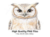 Owl Clipart Bundle