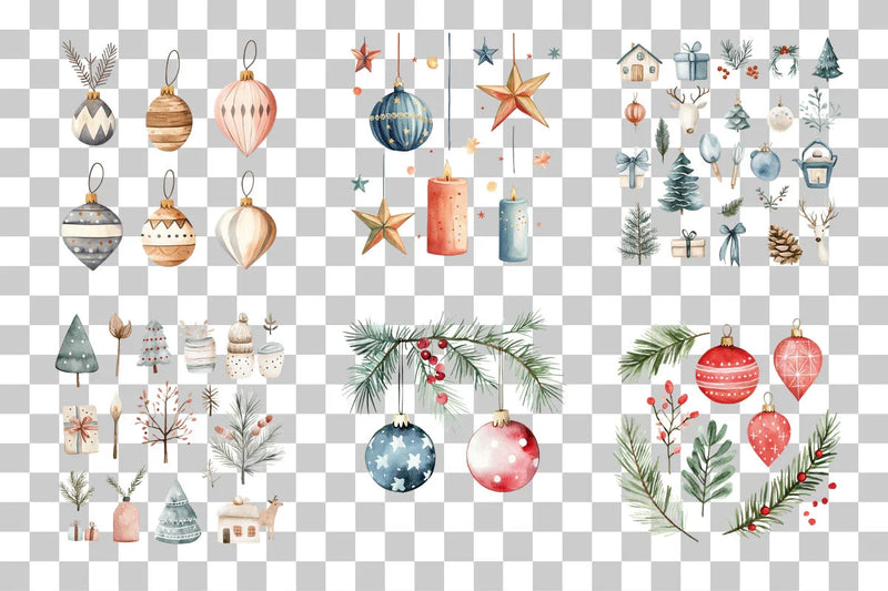 Christmas Winter Clipart Bundle - CraftNest - Digital Crafting and Art