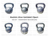 Kettlebell Fitness Clipart Bundle