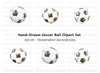 Soccer Ball Clipart Bundle