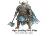 Viking Warriors Clipart Bundle