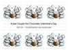 Sweet Koalas Sharing Hot Chocolate Clipart Bundle