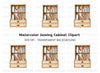 Vintage Sewing Clipart Bundle