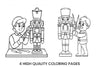 Nutcracker Soldier Christmas Planner Coloring Books