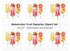 Refreshing Summer Popsicle Clipart Bundle