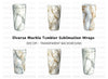 Marble Tumbler Clipart Bundle