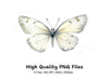 Elegant Butterfly Clipart Bundle