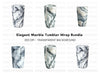 Elegant Marble Tumbler Clipart Bundle