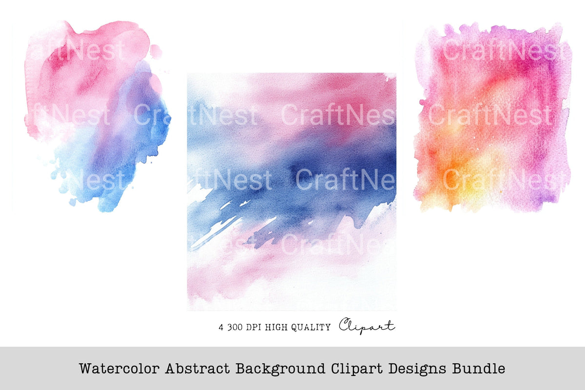 Abstract Background Designs Clipart Bundle