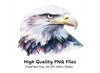 Bald Eagle Head Clipart Bundle