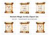 Ancient Mystical Symbols Clipart Bundle