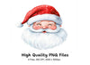 Jolly Santa Claus Illustrations Clipart Bundle