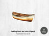 Fishing Boat Clipart Bundle for Lake Scenes