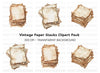 Rustic Stacked Clipart Bundle