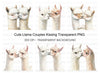 Sweet Llama Couple Love Clipart Bundle