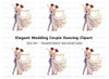 Elegant Dancing Couple Clipart Bundle