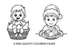 Christmas Fruit Basket Coloring Books